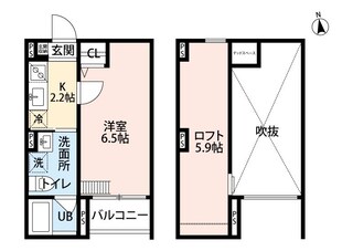 Ｌａ　Ｆｉｏｒｅ　Ａｍａの物件間取画像